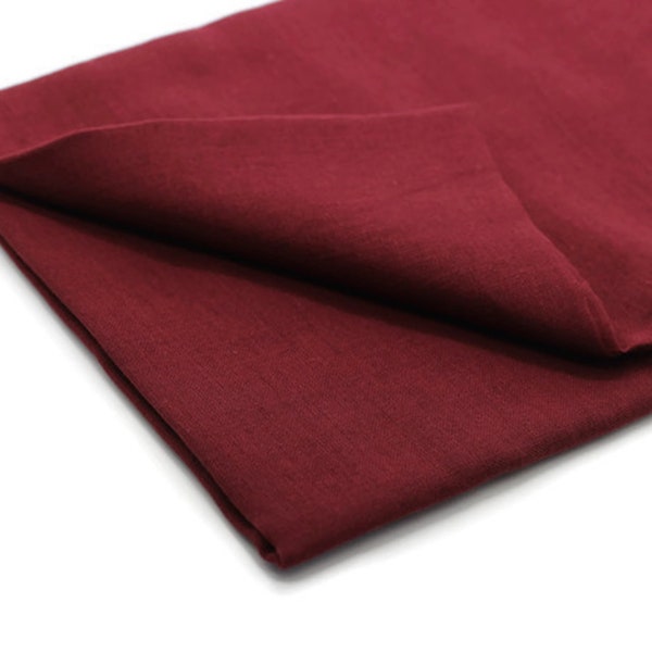 Bordeaux Color Wrapping Fabric for Imamah, Turban for Kufi Cap , Wrapping Cloth for Muslim Cap, Cotton Fabric