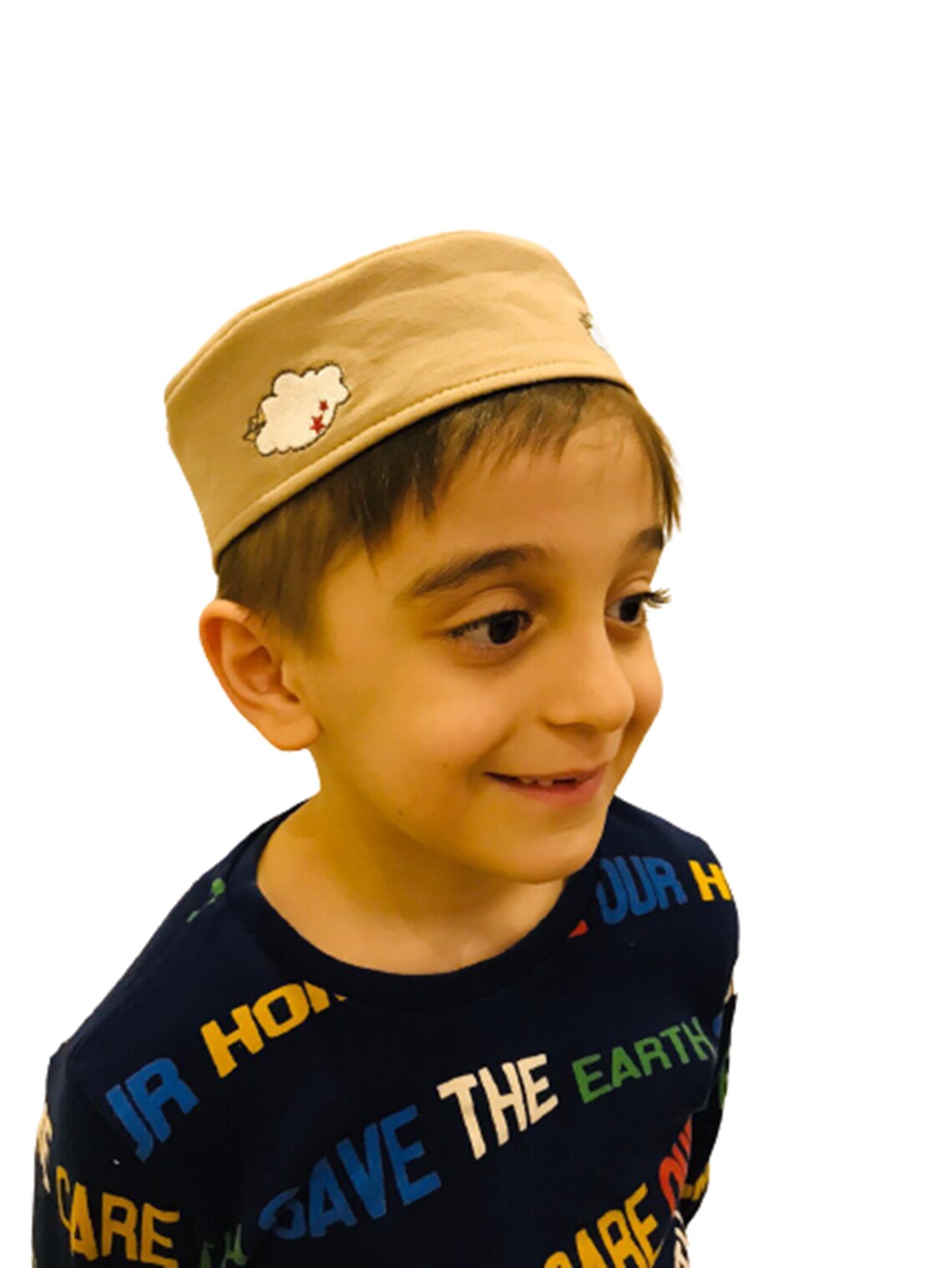 Kids Islamic Hat Caramel Cloud Kids Hat Sunnah Wear Etsy