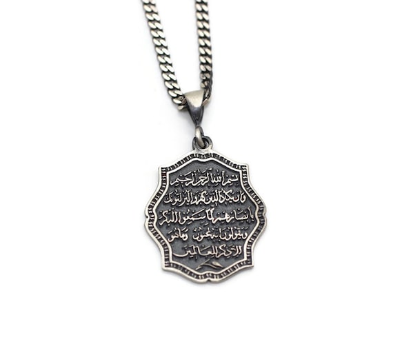 Zilveren rooshanger met koord collier Verkocht