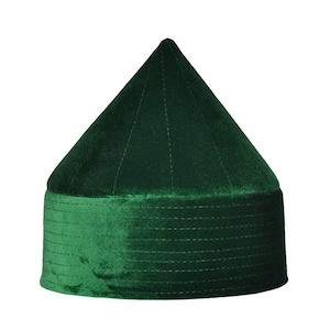 56 cm Skull Cap taqiyyah hat, Kufi koofi kofi Topi, Green Taquiyah  Men Kufi,  Crochet Kufi Muslims, Muslims Hat, Islamic gift,