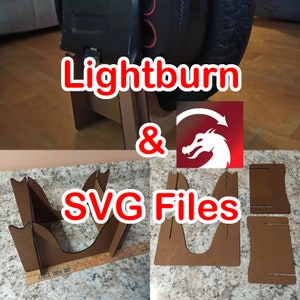 Digital Files: Portable EUC Electric Unicycle Stand Gotway Begode RS ht/hs for Glowforge Lightburn SVG