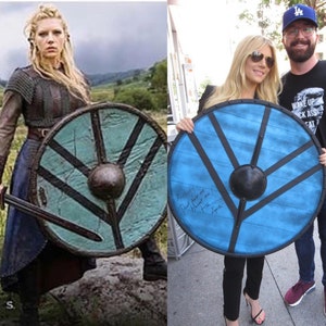 Ragnar Lagertha Bjorn Torvi VIKINGS SHIELD Customizable Free Usa ...