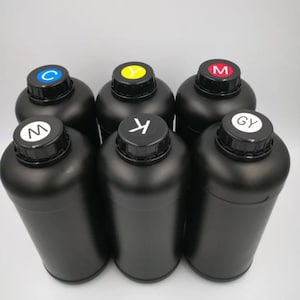 XP600 TX800 500ml UV Curable Ink works for tx300 dx4 dx5 dx6 dx7 dx10 Free USA Shipping!