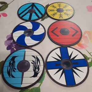 Viking Shield Drink Coasters.  Free USA Shipping and Bulk Discounts!