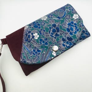 Cartera larga para mujer, regalo para damas de honor, clutch de noche