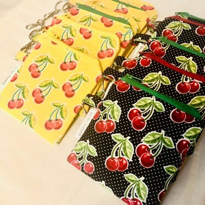 Coin purse or ID Card pouch, credit card pouch or clip on pouch for essential oils or change image 3