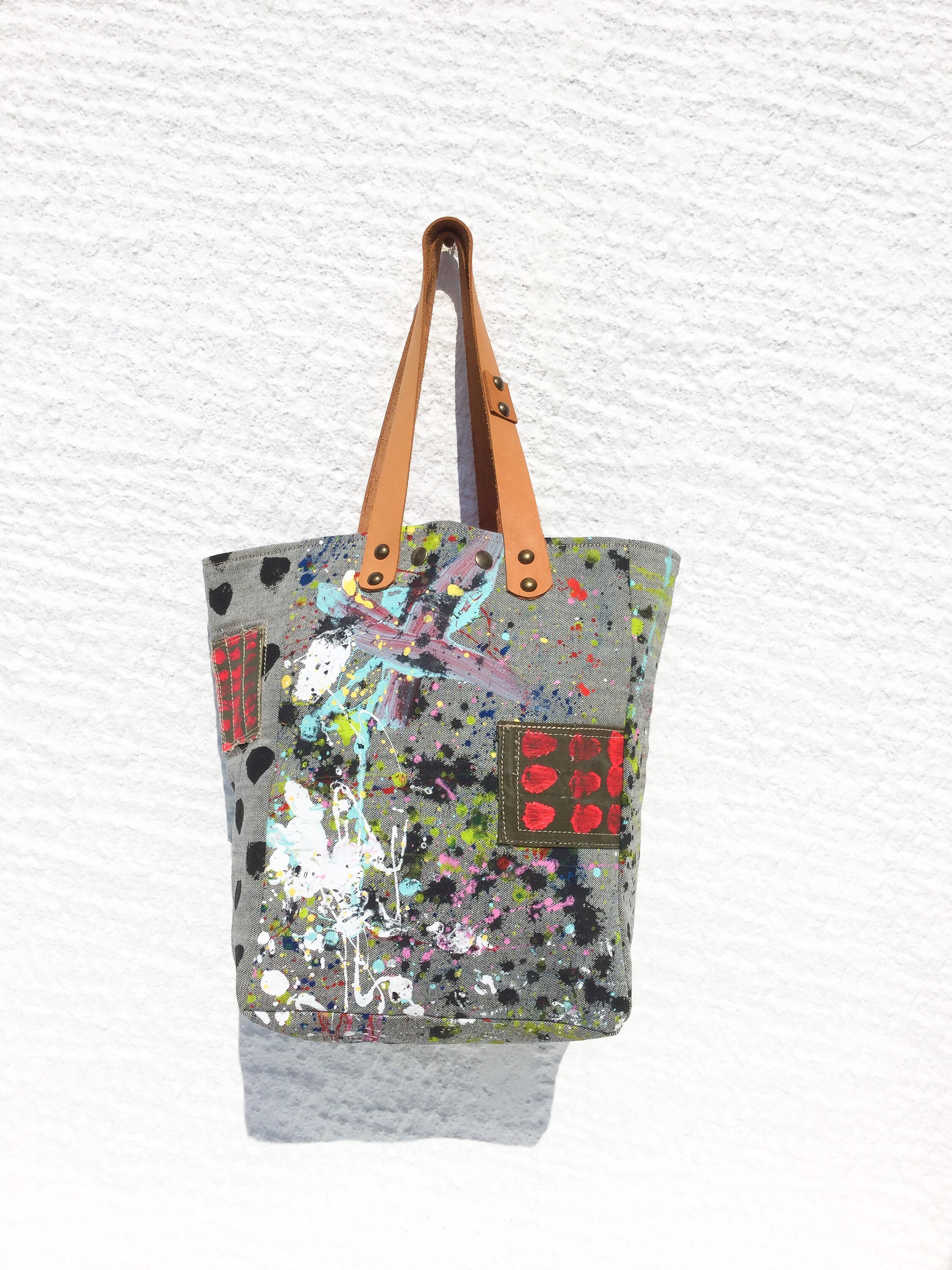 HYDE × SWITCHBLADE DENIM TOTE BAG HYDE × SWITCHBLADE DENIM TOTE BAG（USED BLACK） – HYDE