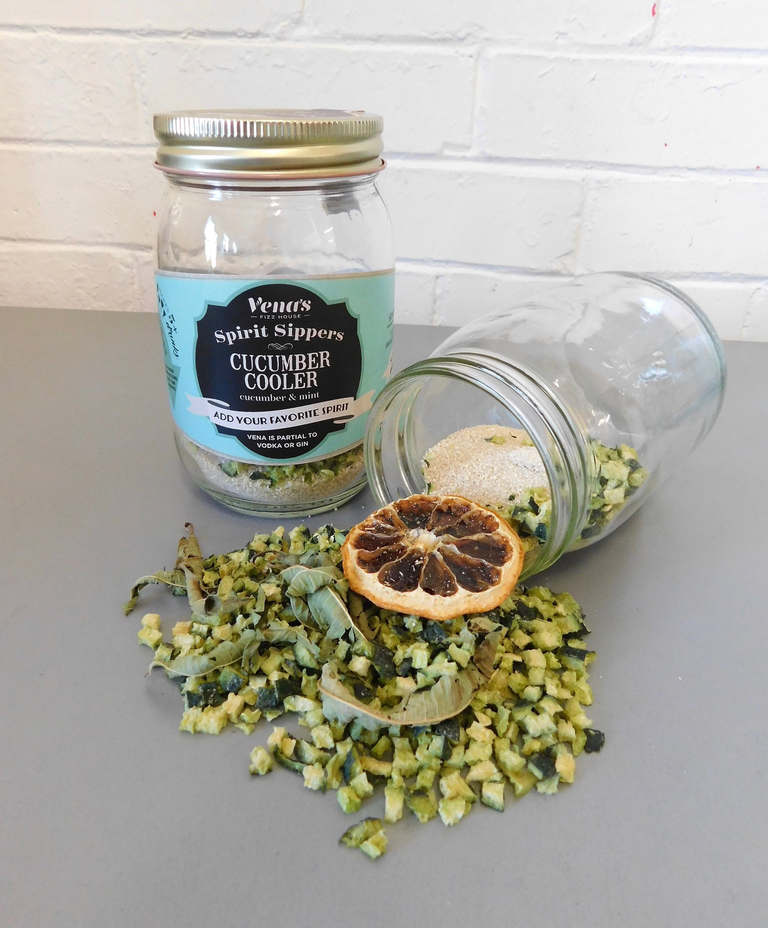 Cucumber Cooler Gin Infusion Kit Infuse Your Gin Etsy