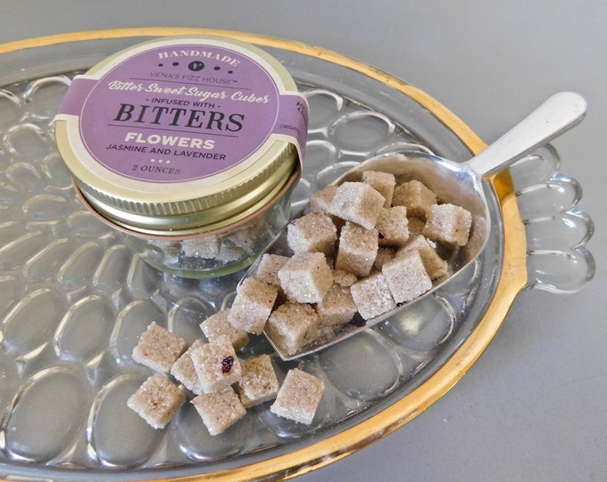 FLOWERS BITTER CUBES - Bitters Infused Sugar Cubes for Cocktails