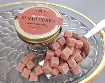 AROMATIC BITTERS CUBES  - Bitters Infused Sugar Cubes for Cocktails