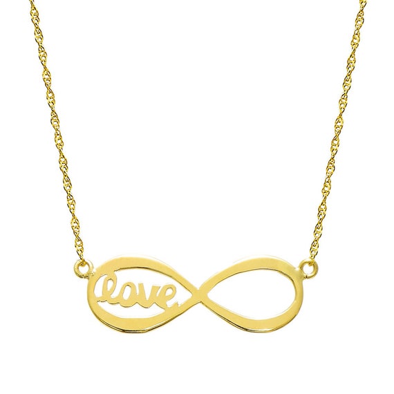 Love forever deals necklace