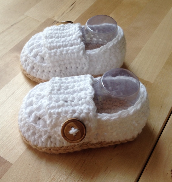Crochet Baby Loafers Crochet Baby Shoes Christening Shoes Baby