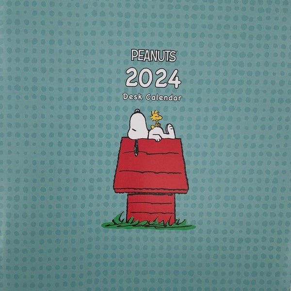 2024 Snoopy Peanuts Desk Calendar Etsy