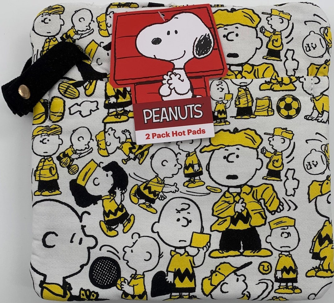 Peanuts Good Grief Charlie Brown 2 Pack Hot Pads Etsy