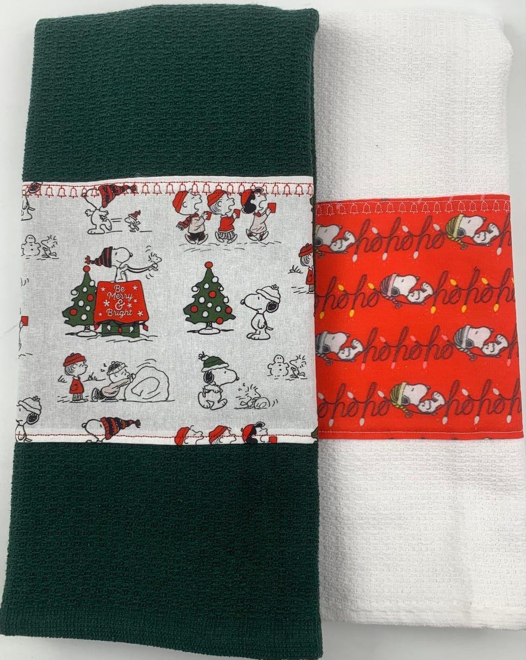 Peanuts Rsa Peanuts - Snoopy Christmas Fun Dish Towel - Etsy