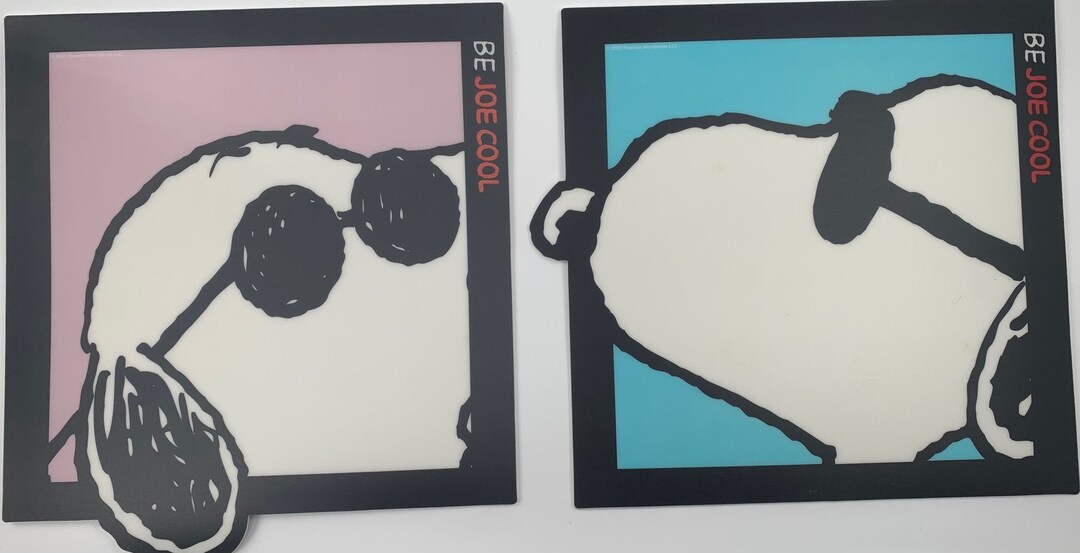 Peanuts Snoopy Joe Cool Placemats Set of 4 - Etsy