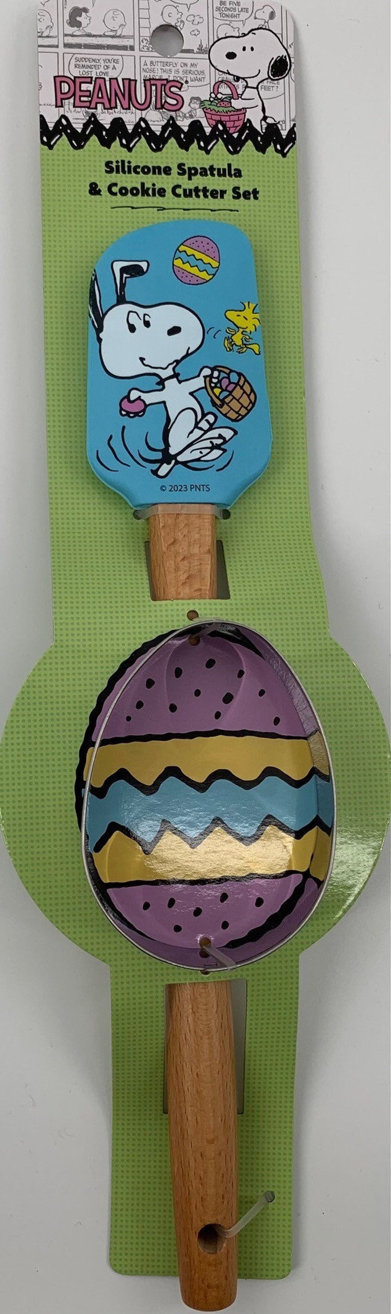 Peanuts Snoopy Easter Dance Silicone Spatula and Cookie Cutter Set Etsy