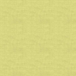 May include: A solid, light green fabric with a subtle woven texture. The fabric has a smooth, even surface and a slightly textured appearance.