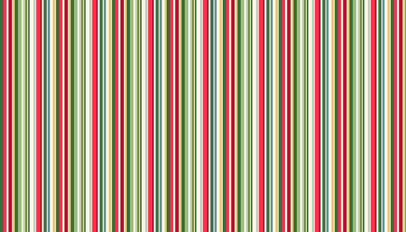 Per 1//4 Metre Makower Yuletide Foliage Green Fabric