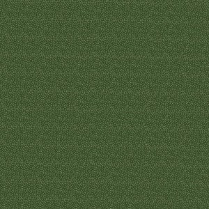 Może przedstawiać: Gładki, zielony materiał z subtelnym wzorem białych kropek. Materiał ma fakturowaną powierzchnię.