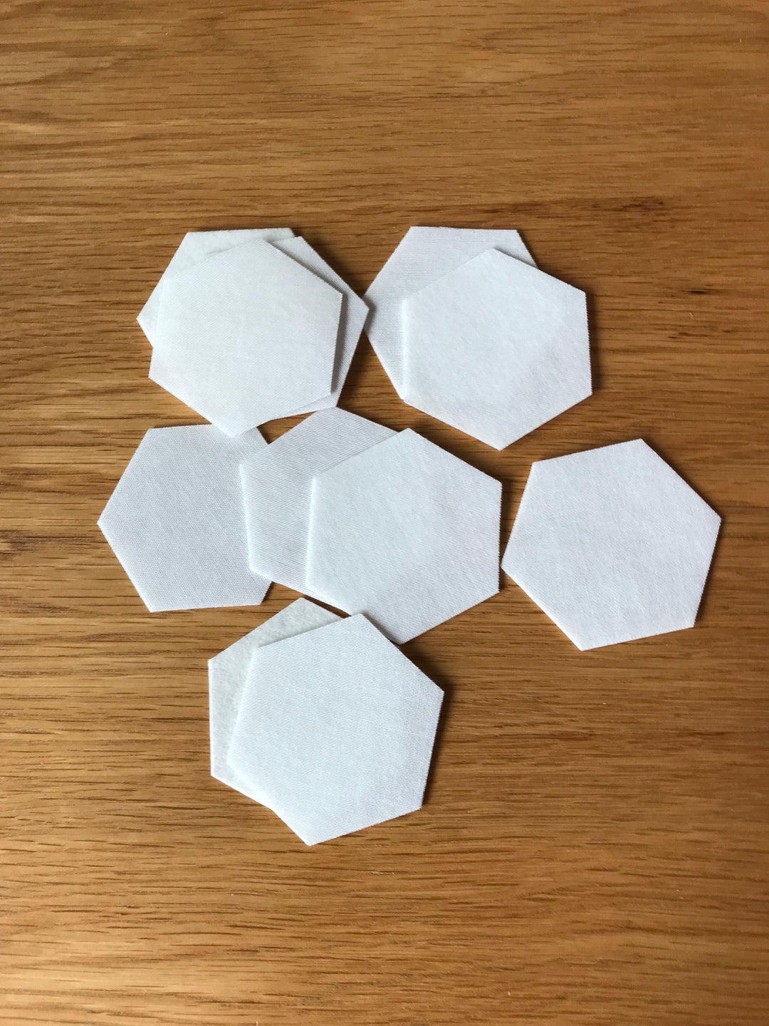The Maker's Stash - English Paper PiecingHoneycomb Paper Pieces