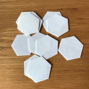 Hexiform Pre cut shapes - the alternative English Paper Piecing (Hexagon, Pentagon, Triangle, Square, Jewel, Honeycomb, Diamond, House))