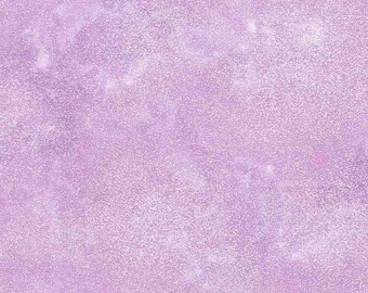 Tesori senza tempo - SHIMMER - LAVANDA - Tessuto per trapuntatura patchwork 100% cotone lavanda/oro metallizzato (per 0,5 m)