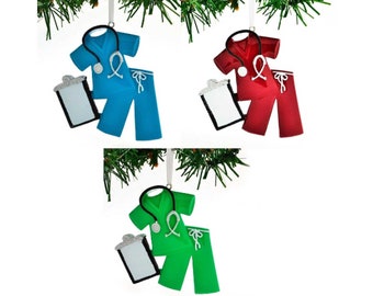 Custom Nurse Ornament Nurse Graduation Gift Personalized Christmas Ornament Nurse Ornament CNA Gift