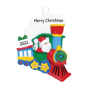 Christmas Train Ornament, Steam Train Ornament, Christmas Tree Decoration, Christmas Ornaments For Kids, Toddler Boy Christmas Gift, Child