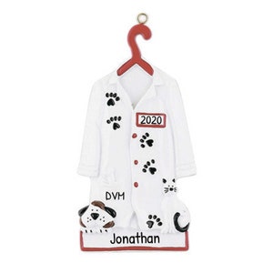 Personalized Medical Ornament, Gift For Vet, Animal Doctor Ornament, Veterinarian Gift, Vet Tech Gift, Personalized Gift, Vet Appreciation