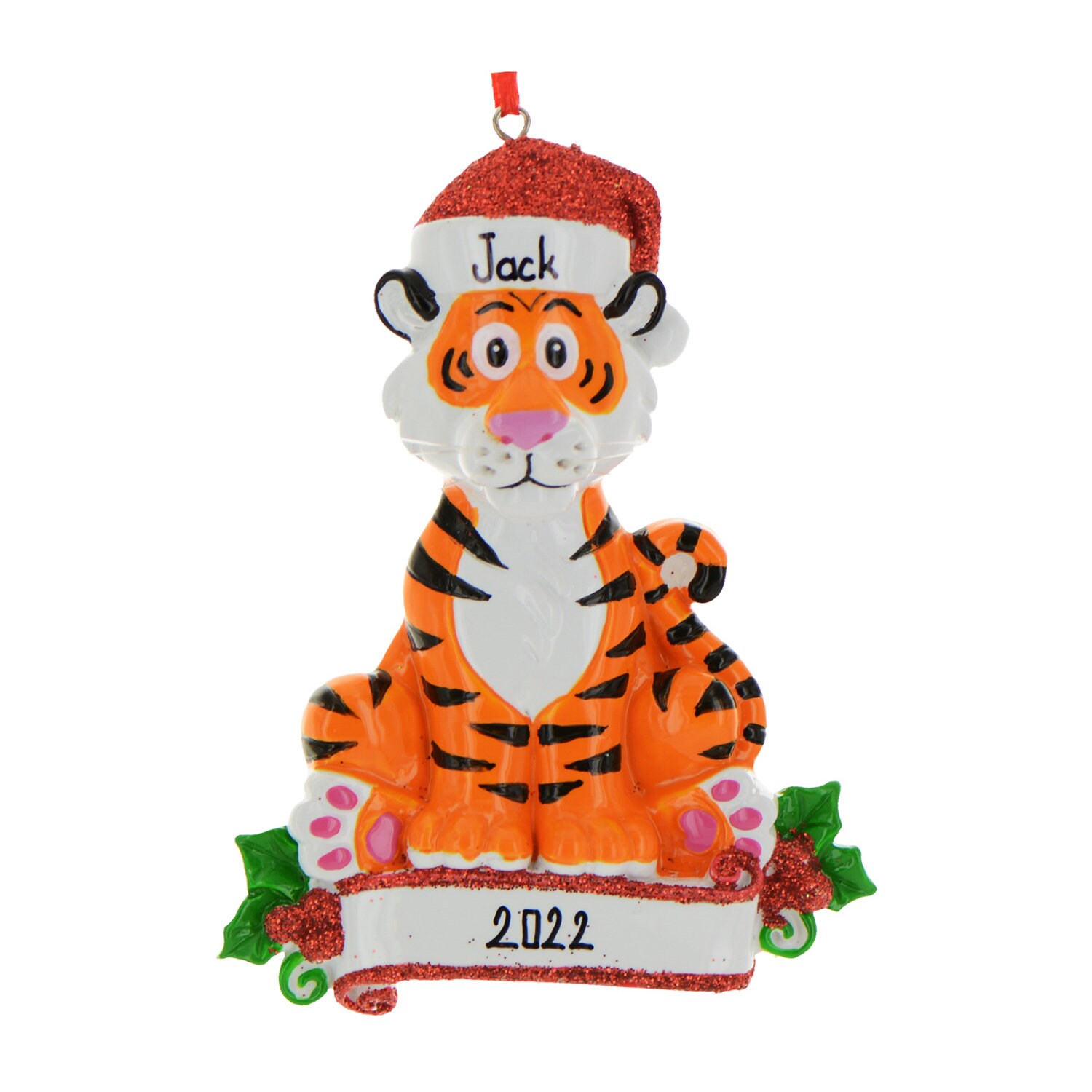 Personalized Zoo Animals Ornament Custom Name Christmas Etsy