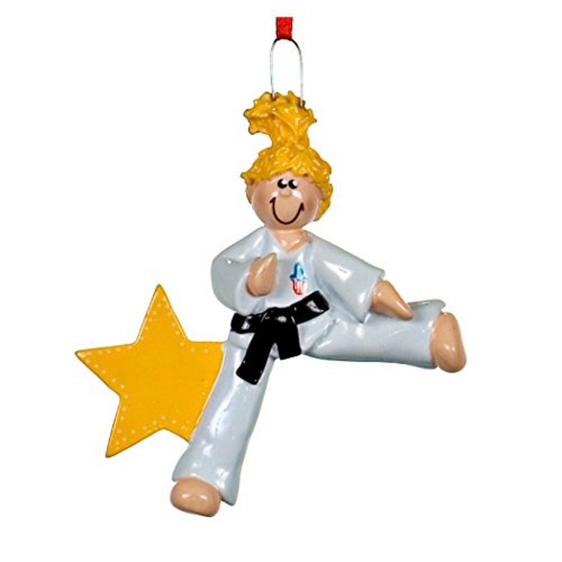 Personalized Karate Ornament Karate Christmas Ornament Etsy