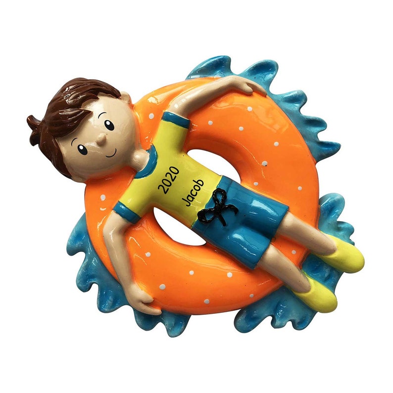 Personalized Inner Tube Ornament Tubing Christmas Ornament Etsy