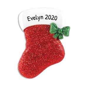 Personalized Christmas Stocking Ornament, Stocking Socks Christmas, Stockings for Christmas, Ornament For Xmas, Customized Christmas Gift