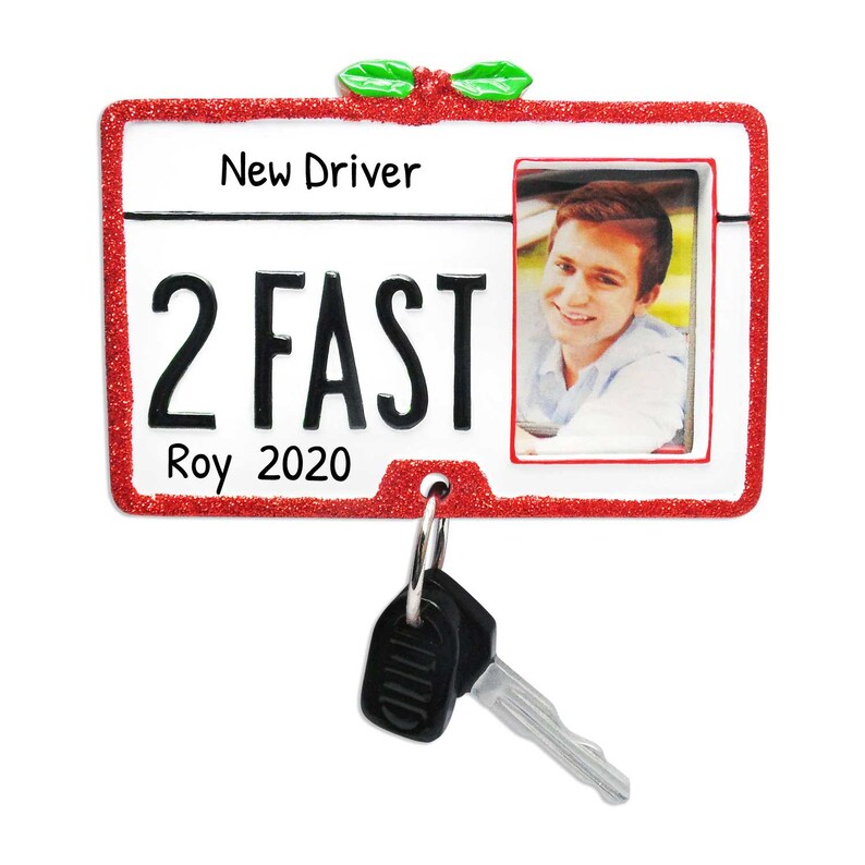 Personalized New Driver Ornament Driver's License Etsy