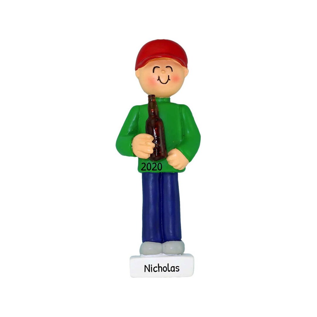 Personalized Beer Ornaments for Christmas Tree Beer - Etsy UK