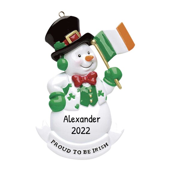 An Irish Christmas Tour 2022 Personalized Irish Ornament Irish Christmas Ornament Custom | Etsy New  Zealand