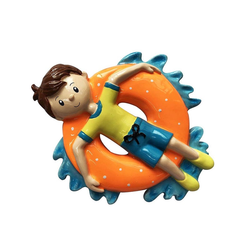 Personalized Inner Tube Ornament Tubing Christmas Ornament Etsy