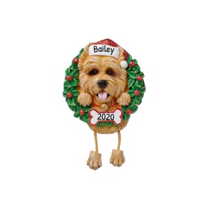 Personalized Pet Ornaments 2023 - Dog Christmas Ornaments Purebred Cairn Terrier Ornament Dog Ornaments - Free Customization with Gift Box