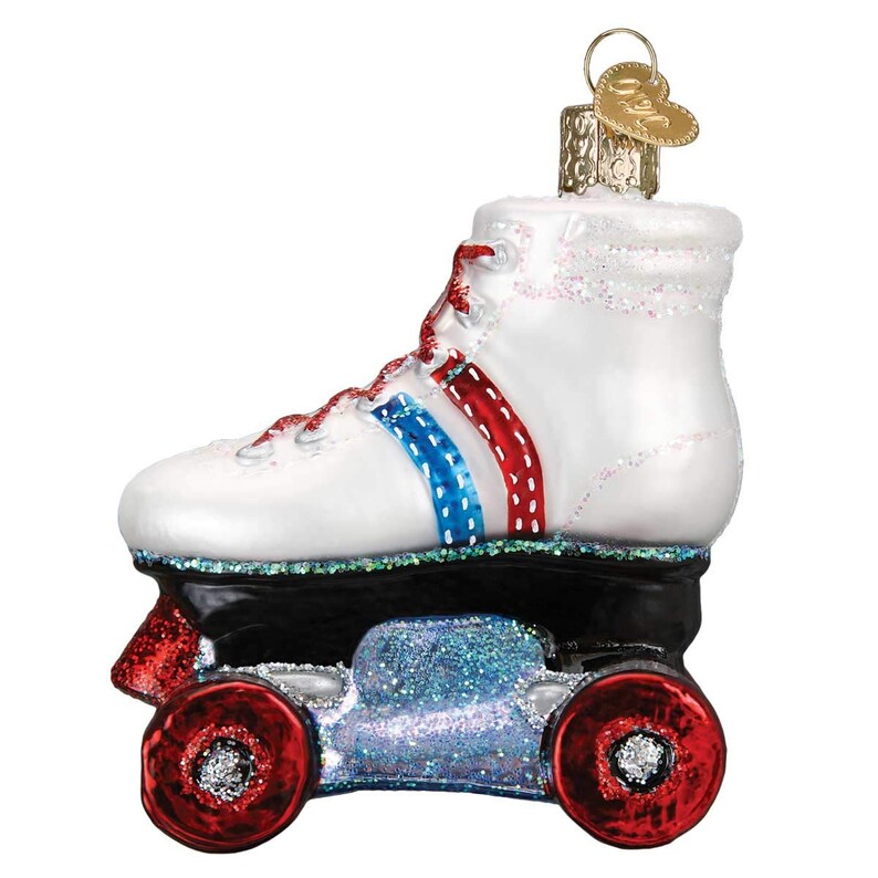 GRANDDAUGHTER GIRL ICE SKATING SKATE SPORTS PERSONALIZED CHRISTMAS TREE ORNAMENT