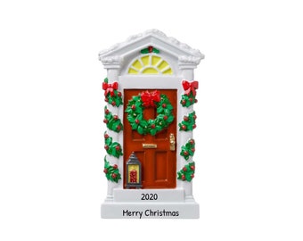 Personalized New Apartment Ornament 2023 - First Christmas In New Home Ornament - Historic Door - Free Customization