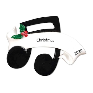 Personalized Music Ornaments for Christmas Tree - Choir Ornament, Music Teacher Ornament - Music Note - Free Customization