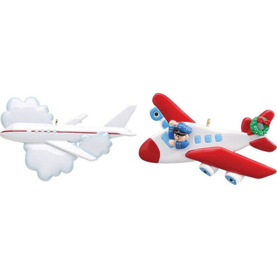 airplane christmas ornament