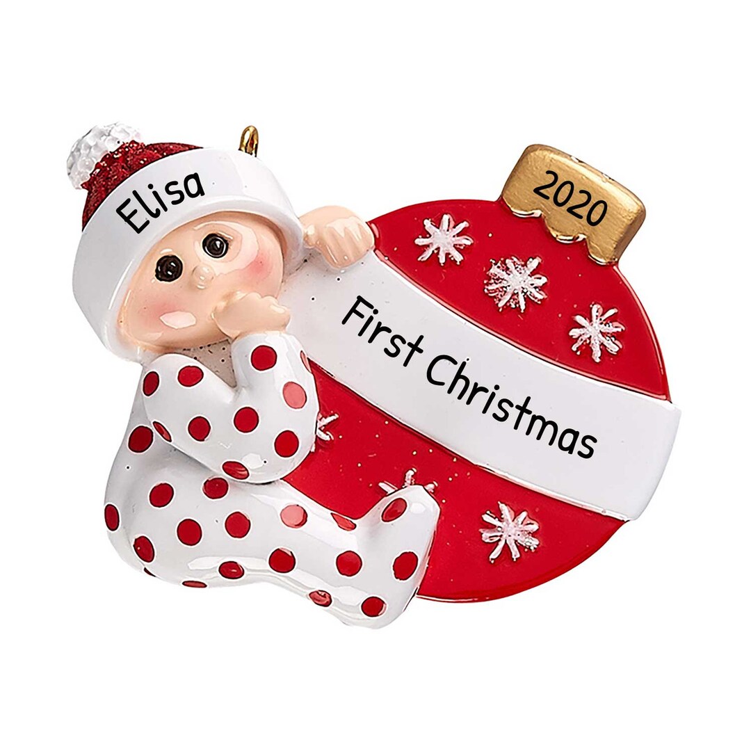 Babys First Christmas Ornament 2023, Personalized Ornaments, Christmas