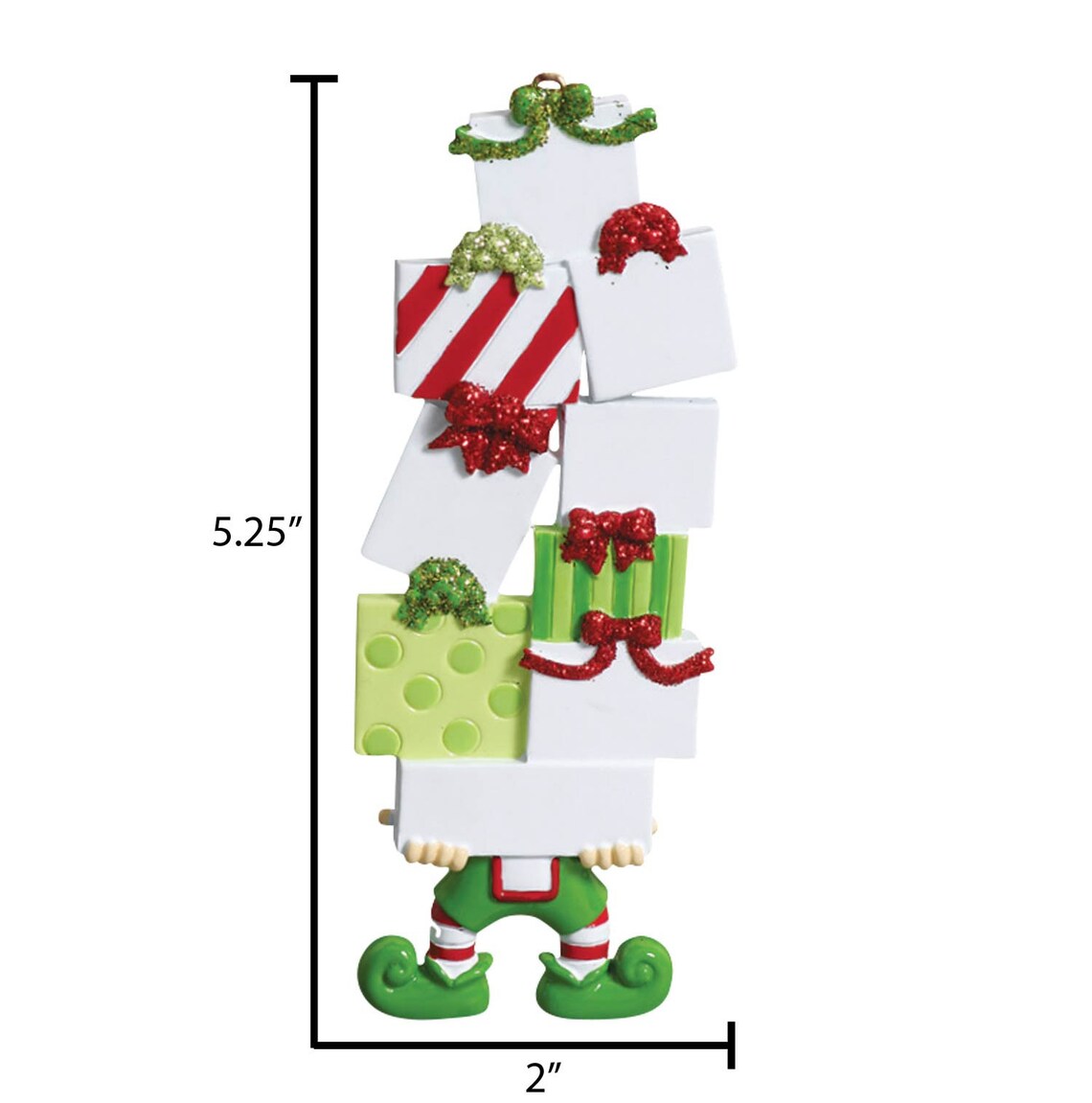 Personalized Elf Christmas Ornament Elf on the Shelf Etsy