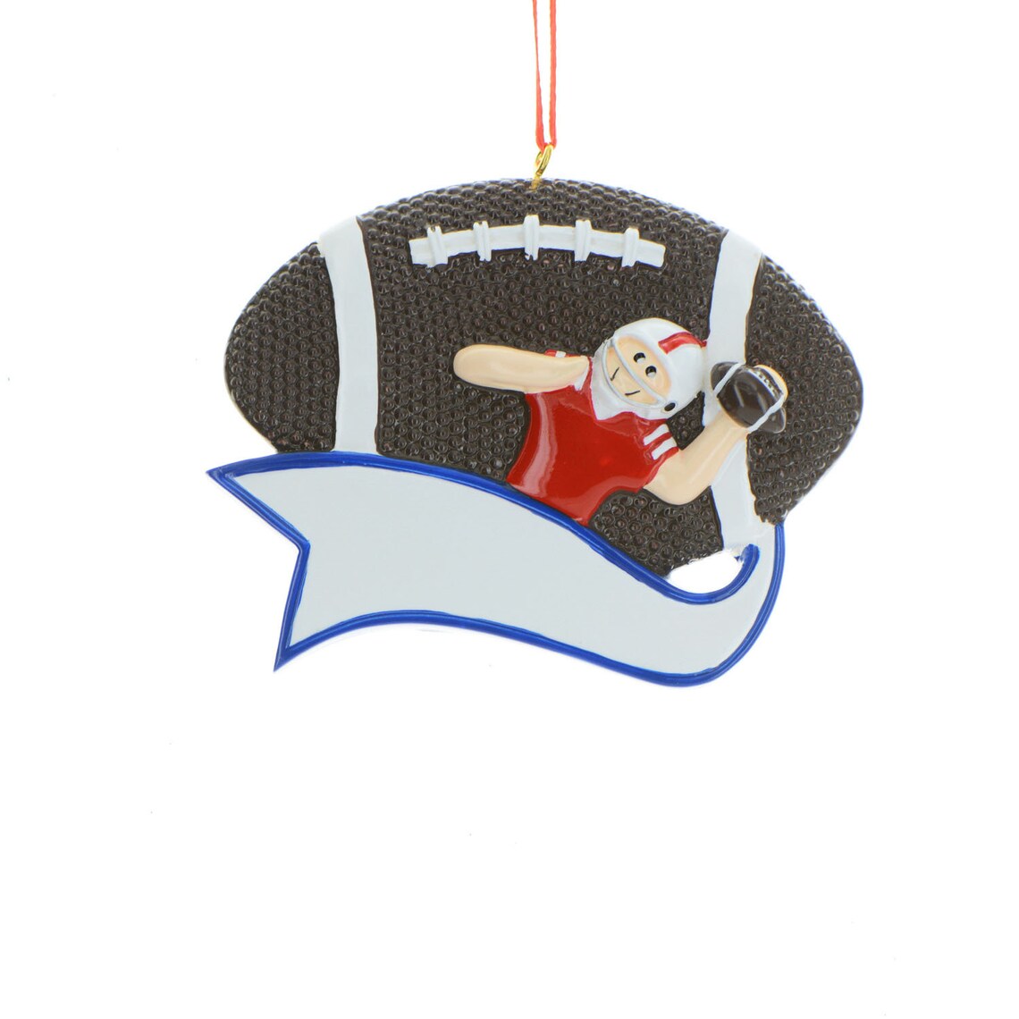 Personalized Football Ornament Sports Ornaments NCAA Etsy