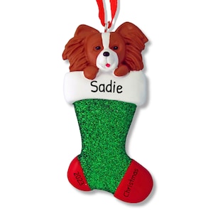 Cavalier King Charles Spaniel Ornament, Choinka Spersonalizowana Wisząca Dekoracja, Prezent Właściciela Spaniela, Pamiątka Psa, Prezent Ozdoby Zwierzęcej