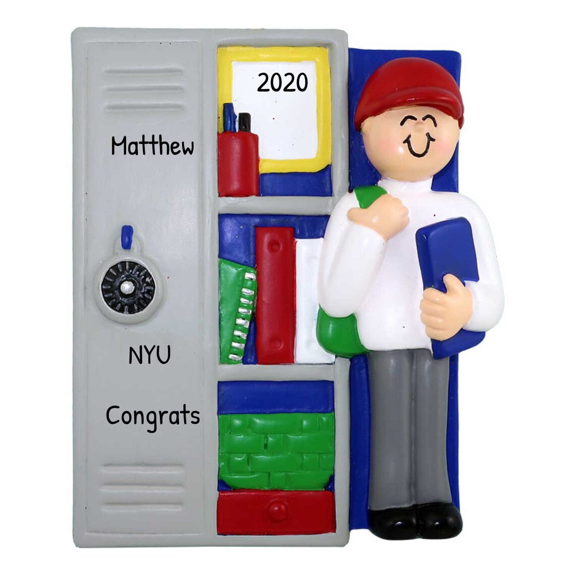 Personalized Dorm Ornament Student Desk Christmas Ornament Etsy