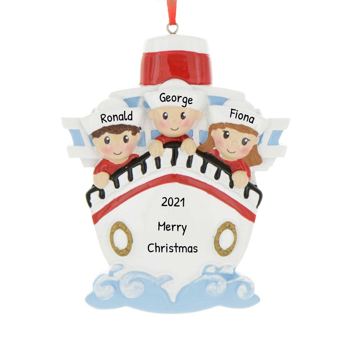 cruise ship ornament