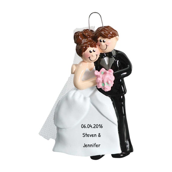 Personalized Wedding Ornament Cozy Wedding Couples Christmas